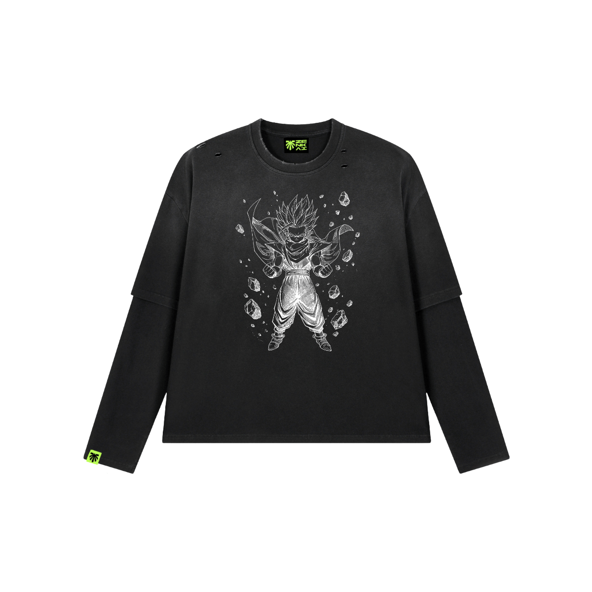 Ka Me Ha Washed Long Sleeve image 1