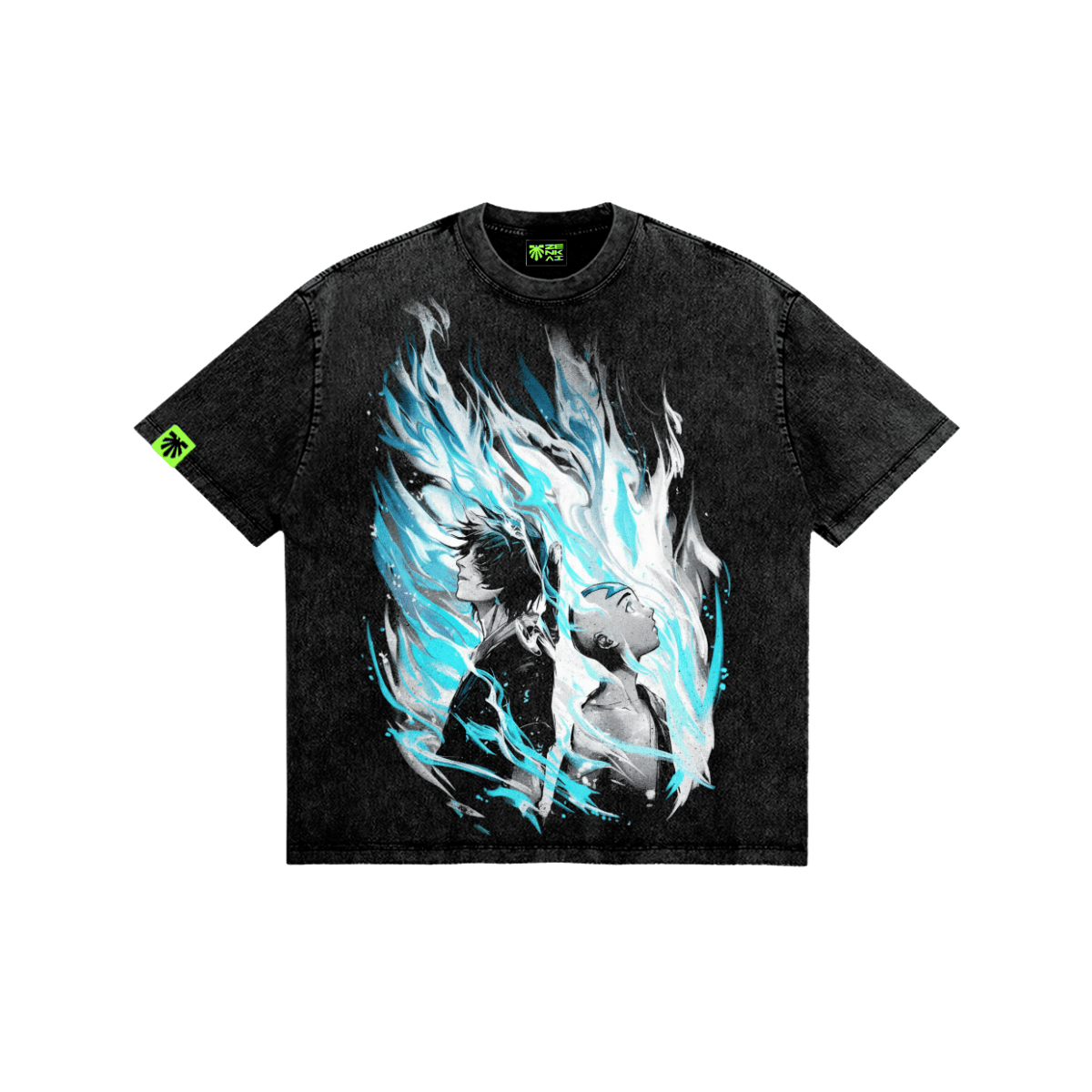 Twin Flame Washed T-Shirt image 1