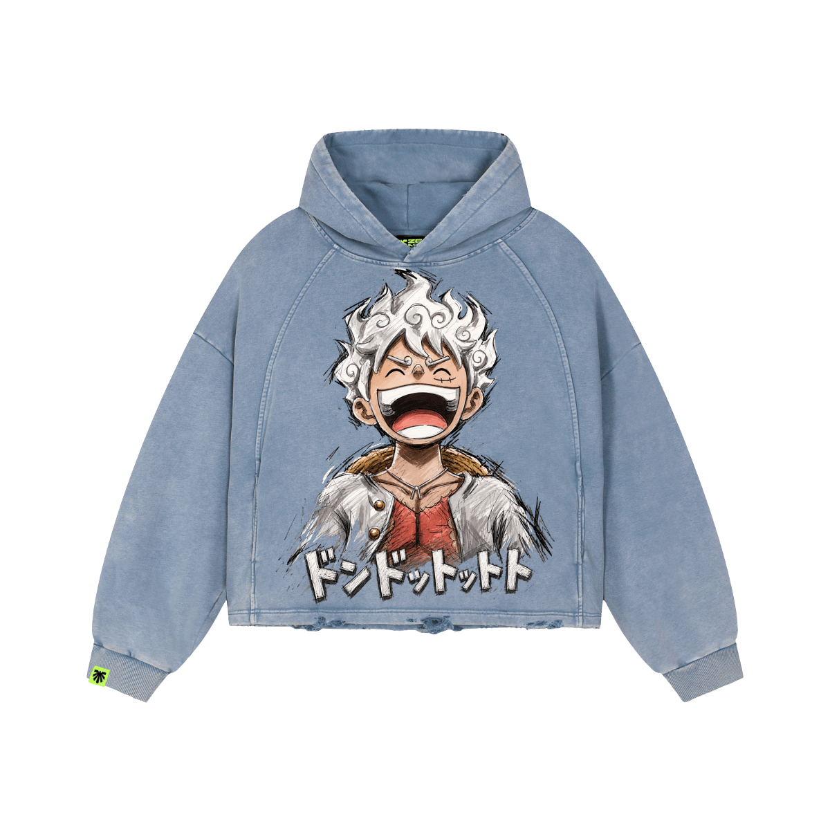 Don Don Washed Raglan Hoodie image 1