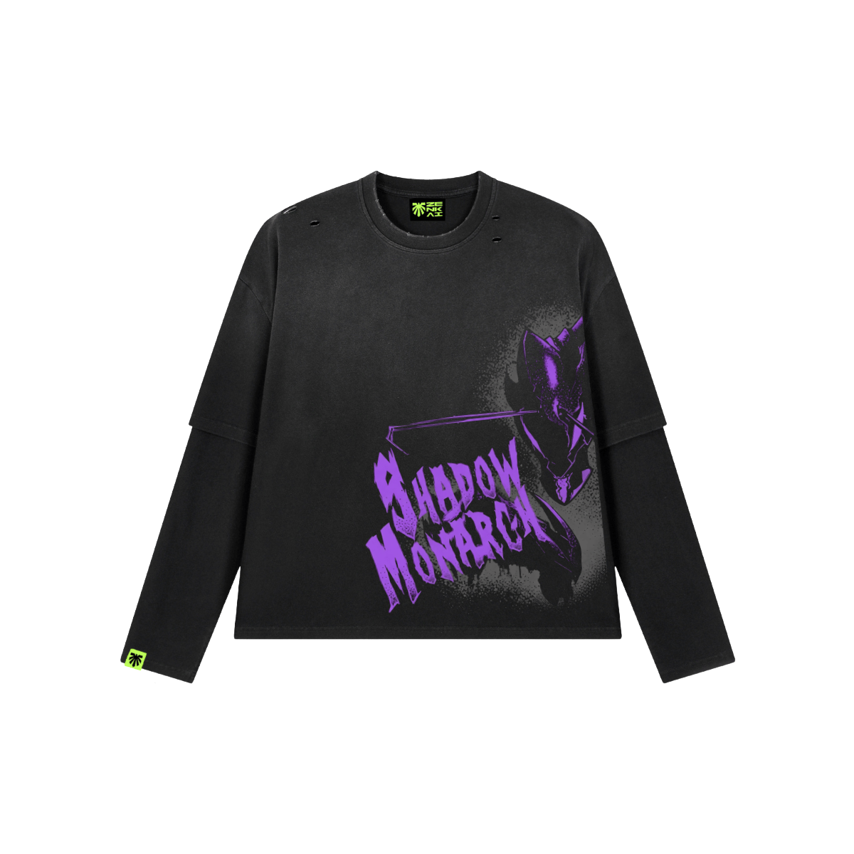 Shadow Monarch Washed Long Sleeve image 1