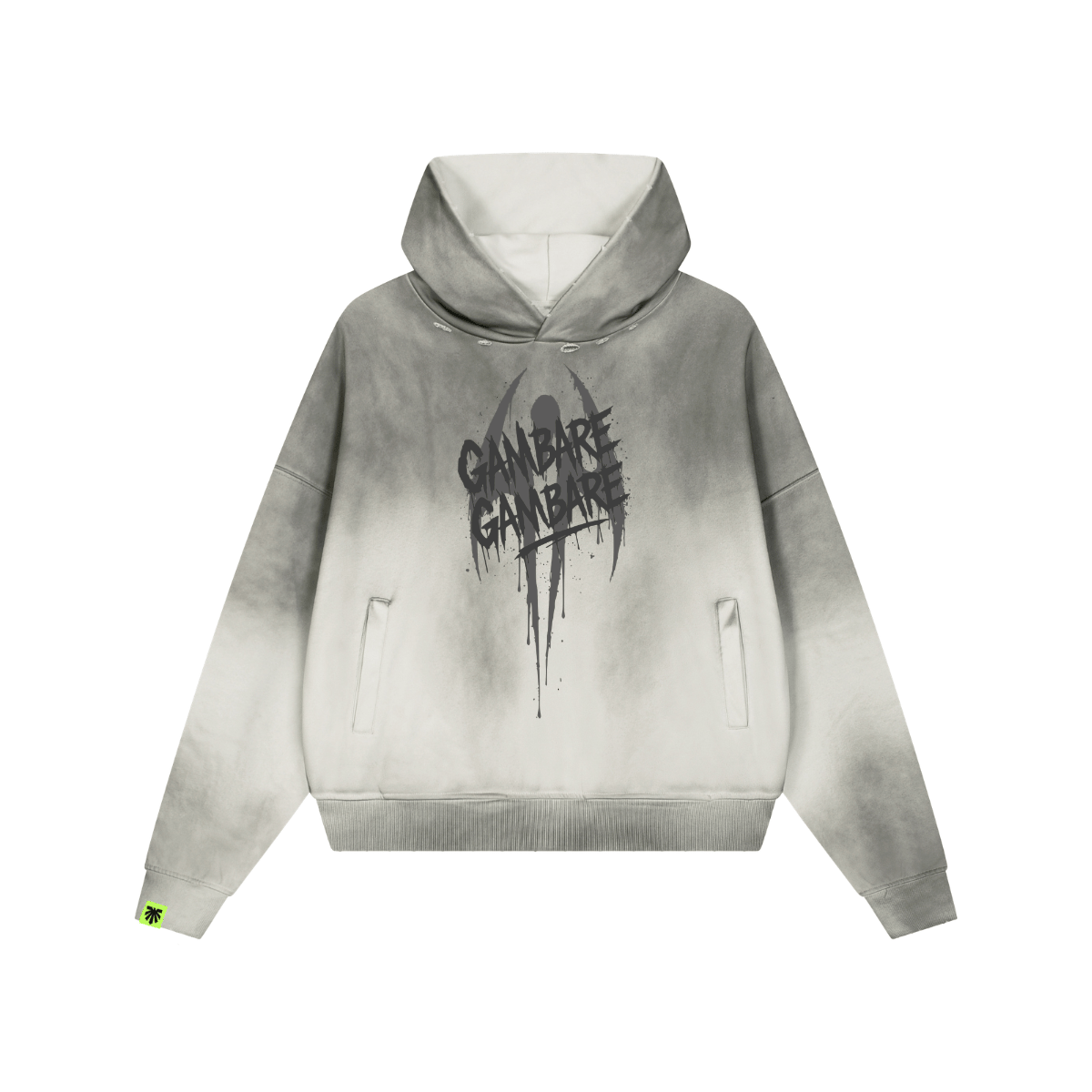 Gambare Washed Hoodie image 1