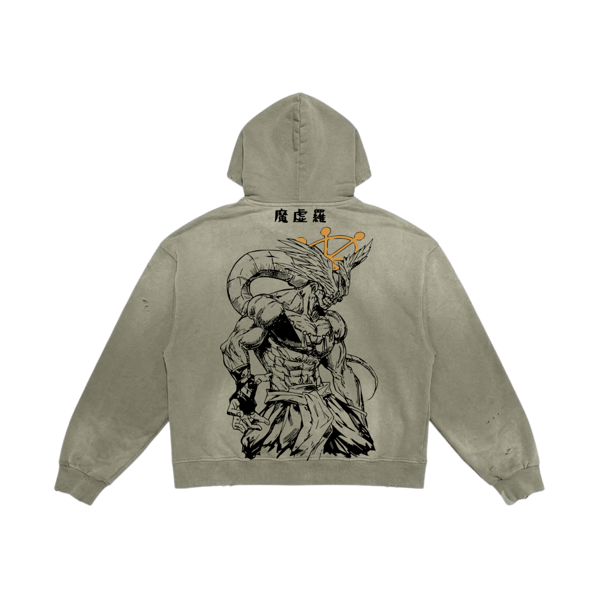 Divine General Washed Zip Hoodie image 2