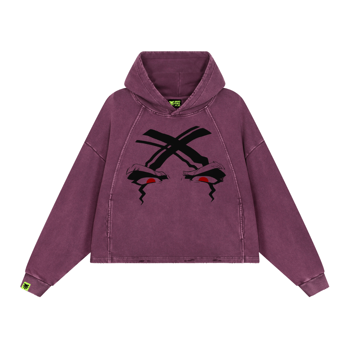 Checkmate Washed Raglan Hoodie image 1