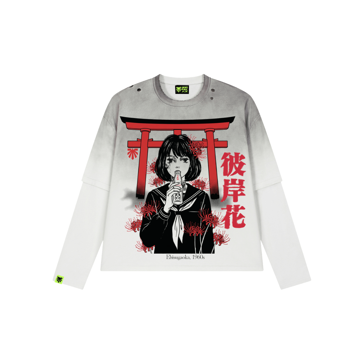 Spider Lily Washed Long Sleeve image 1