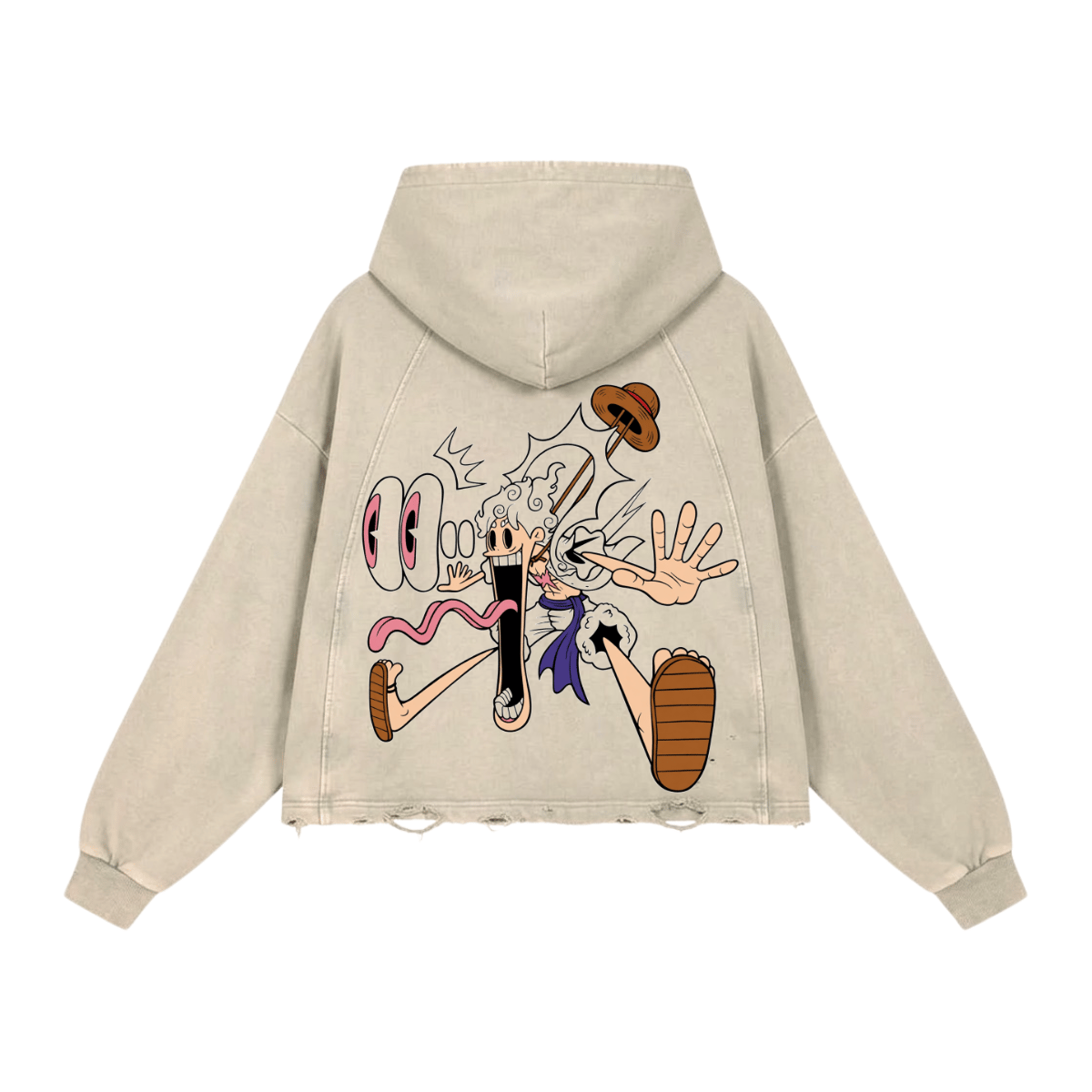 Gear Five Washed Raglan Hoodie image 2