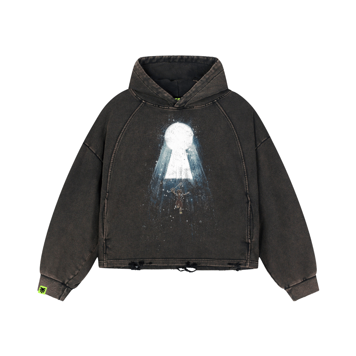 Falling Light Washed Raglan Hoodie image 1