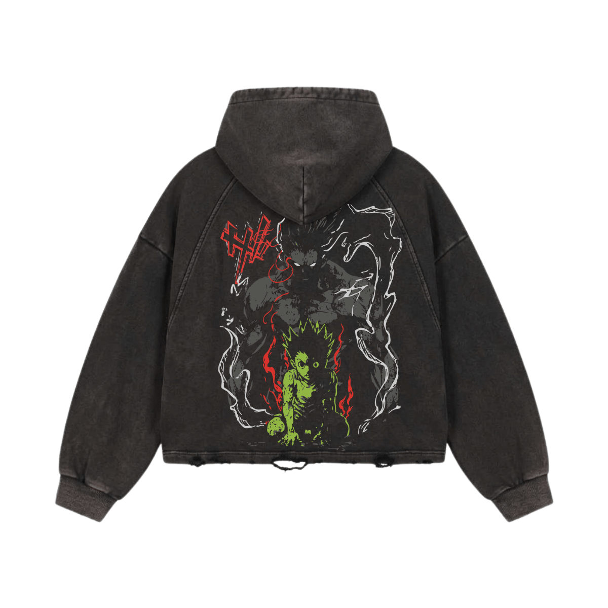 Apex Cost Washed Raglan Hoodie image 2