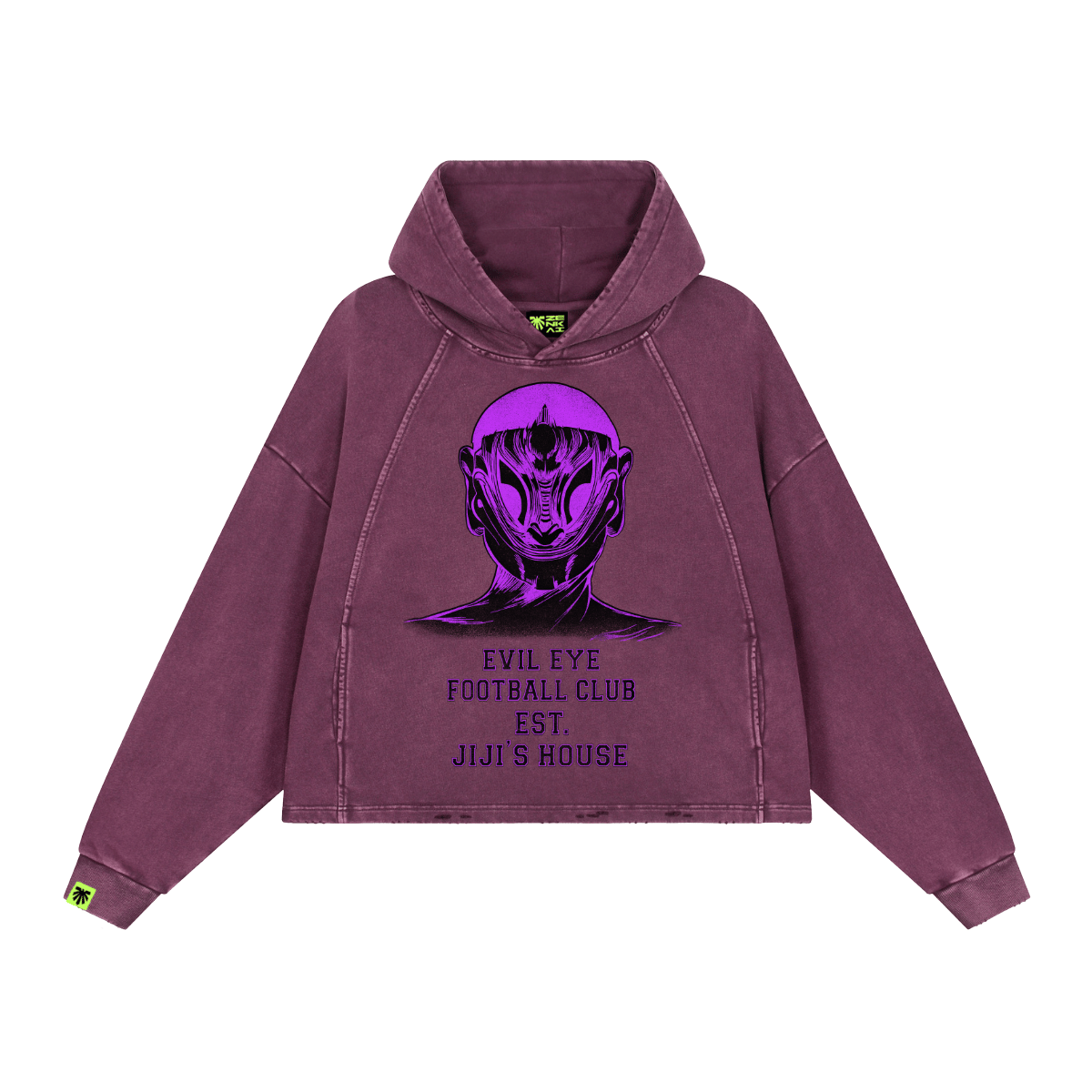 Goals: Zero Washed Raglan Hoodie image 1