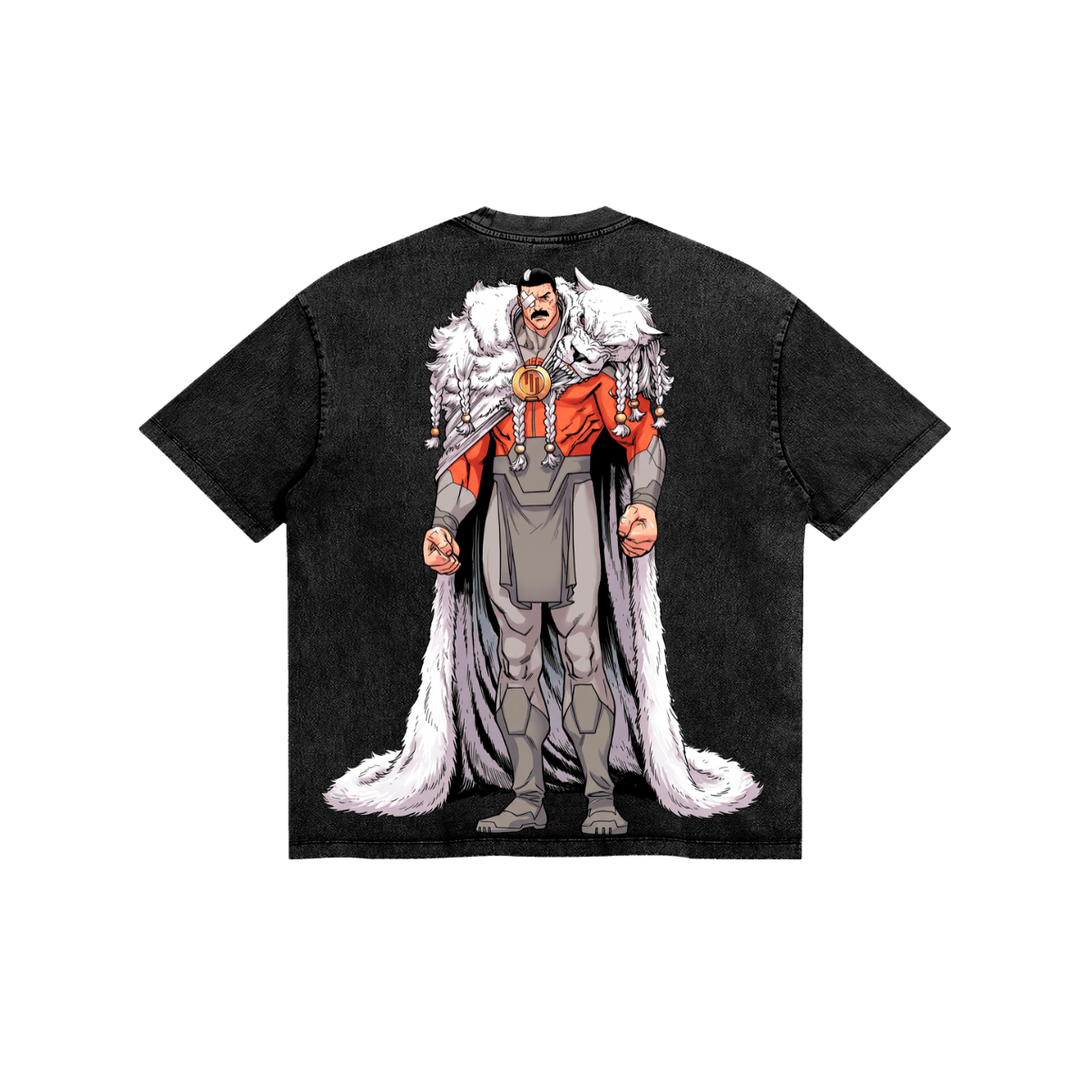 White Pelt Washed T-Shirt image 2