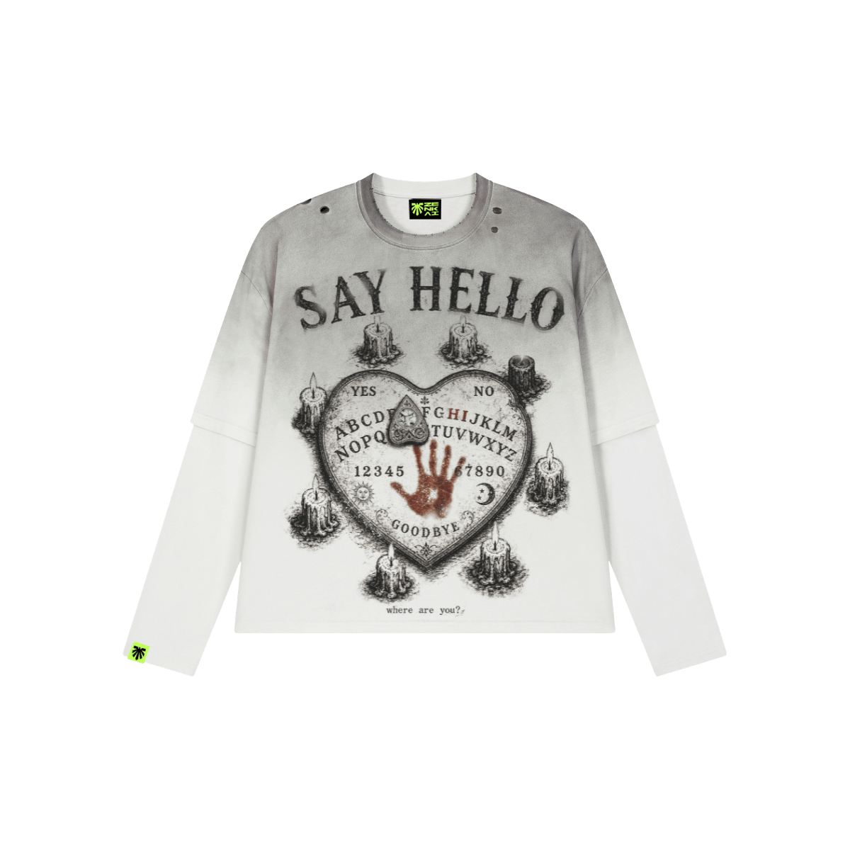 Knock Twice Washed Long Sleeve image 1