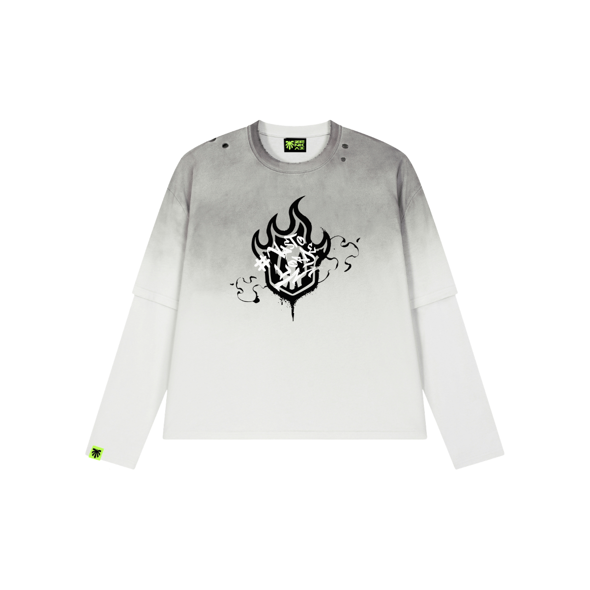 Open Wide Washed Long Sleeve image 1