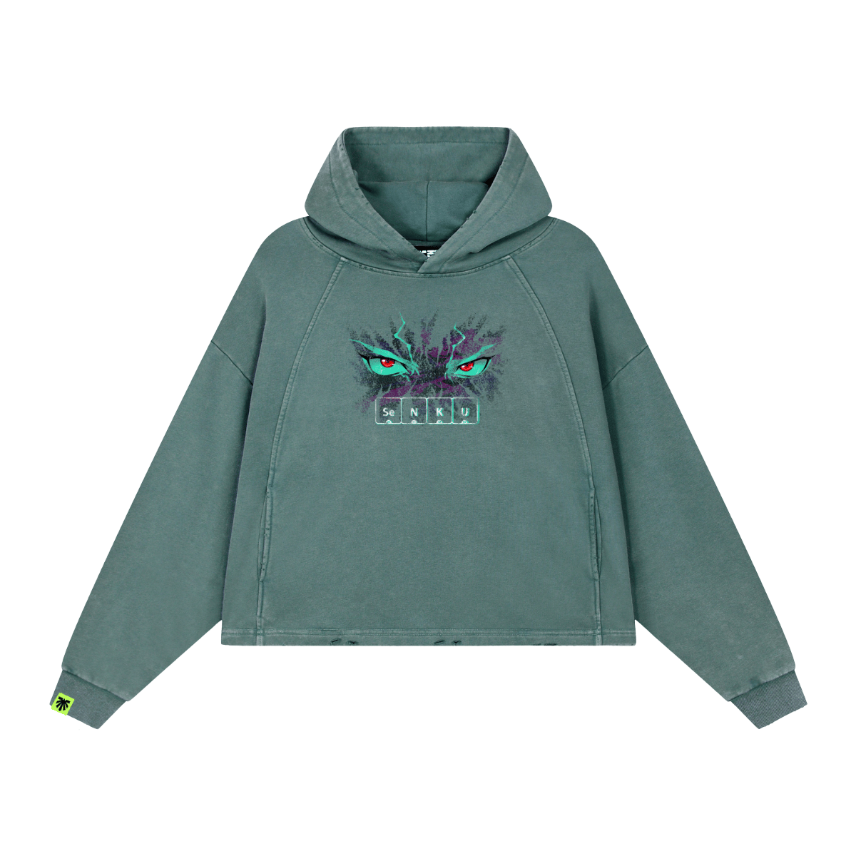 Billion Percent Washed Raglan Hoodie image 1