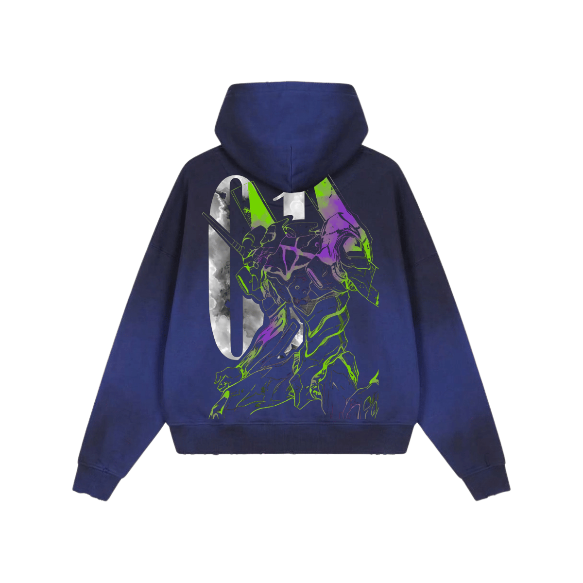 Unit 01 Washed Hoodie image 2