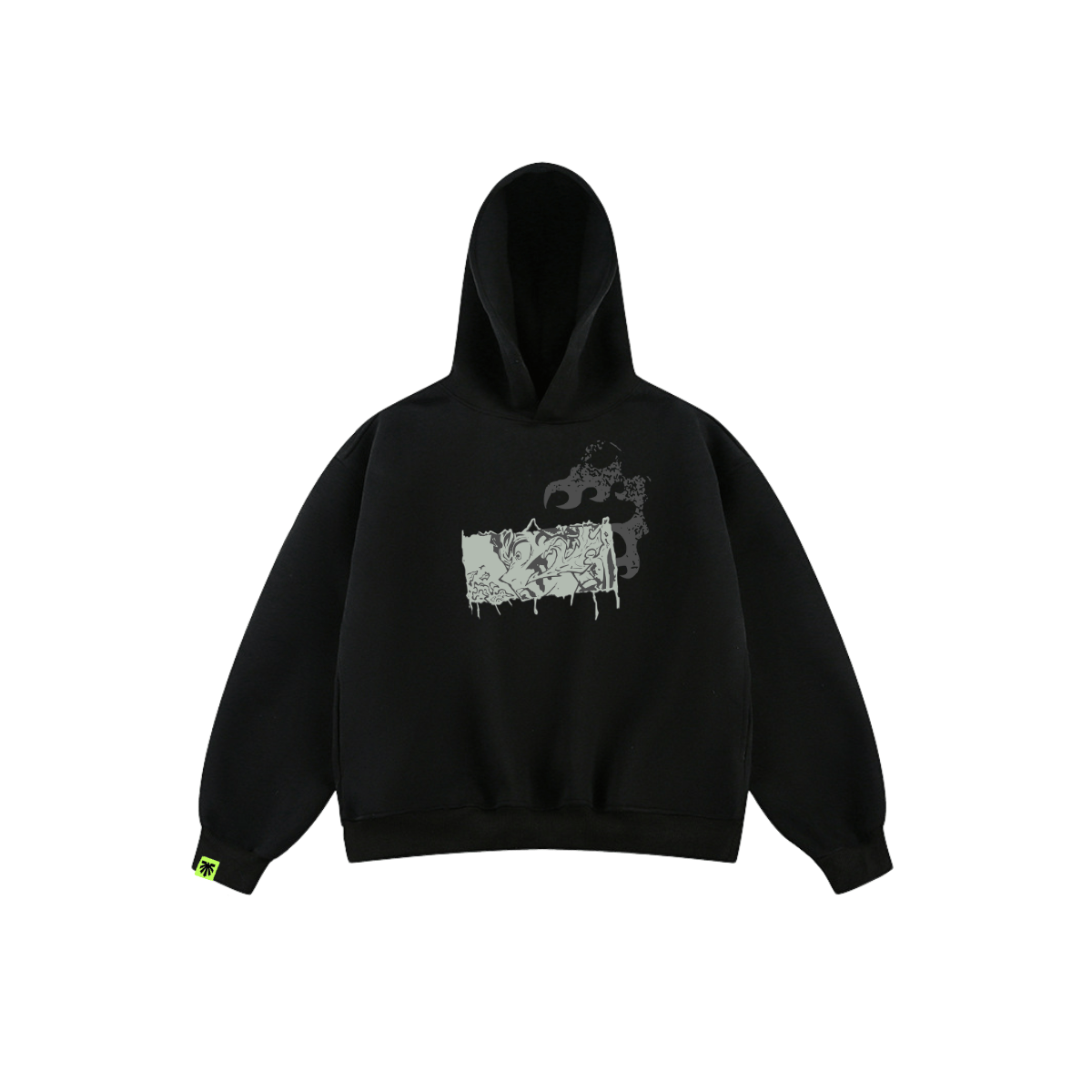 Crimson Spiral Hoodie image 1