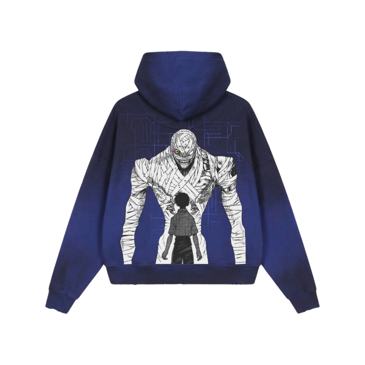 Circuit Grin Washed Hoodie image 2