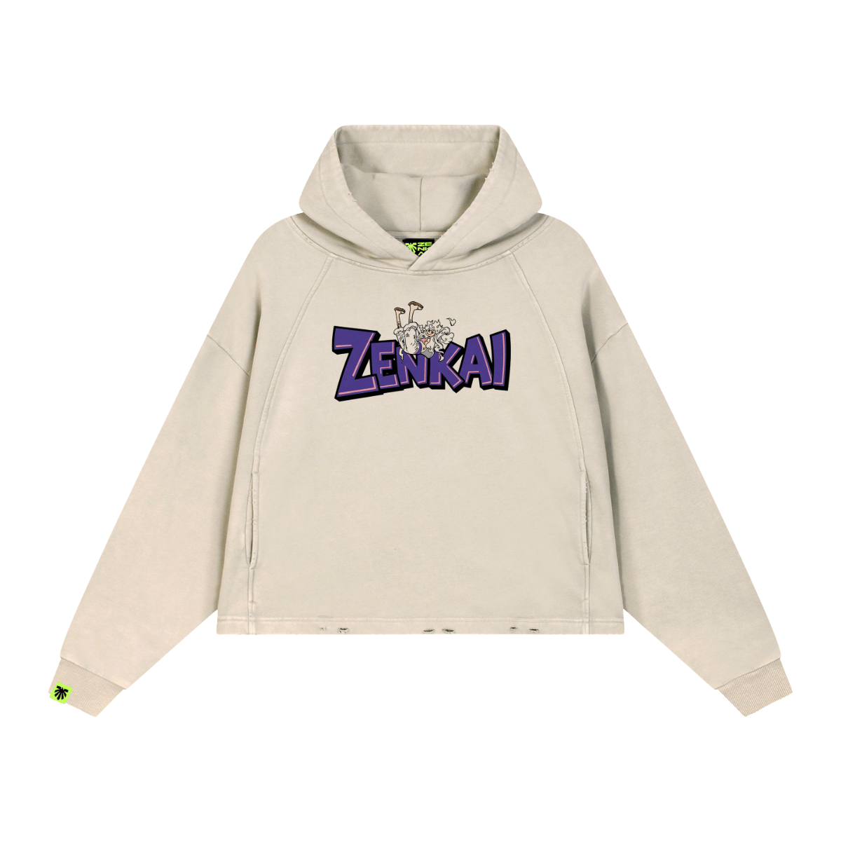 Gear Five Washed Raglan Hoodie image 1