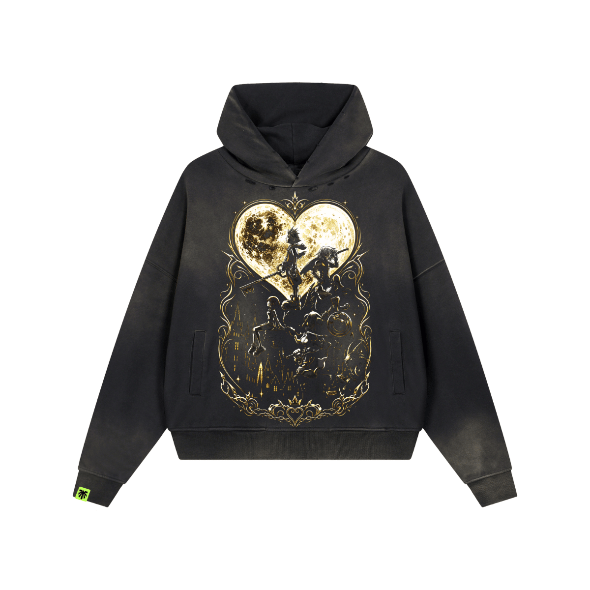 Moonlit Pact Washed Hoodie image 1