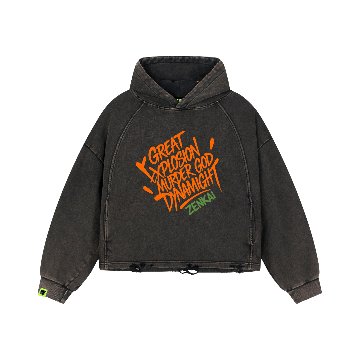 Dynamight Washed Raglan Hoodie image 1