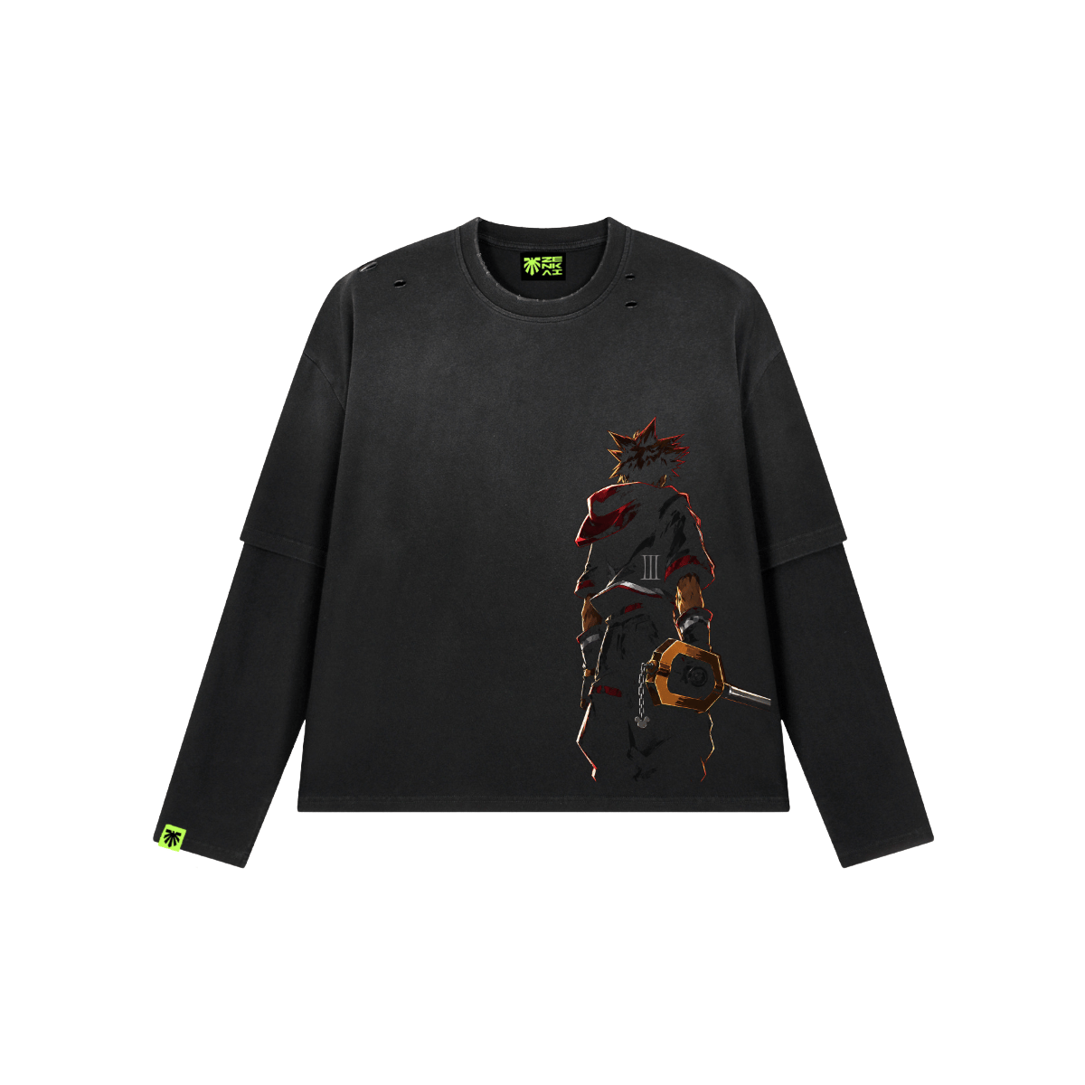 Quiet Resolve Washed Long Sleeve image 1
