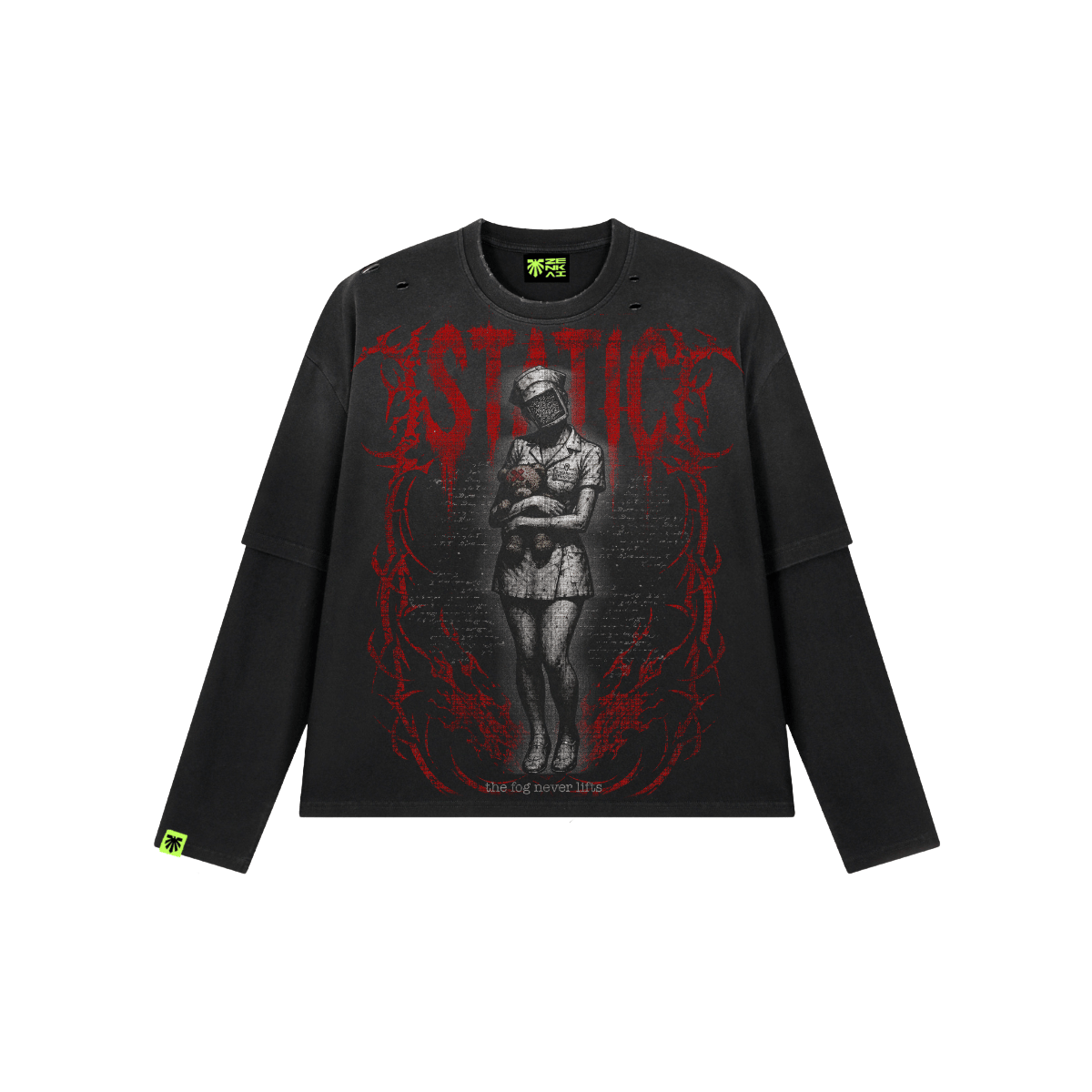 Radio Hiss Washed Long Sleeve image 1