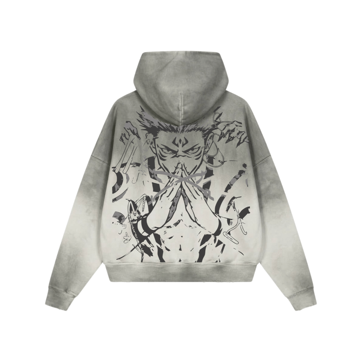 Gambare Washed Hoodie image 2
