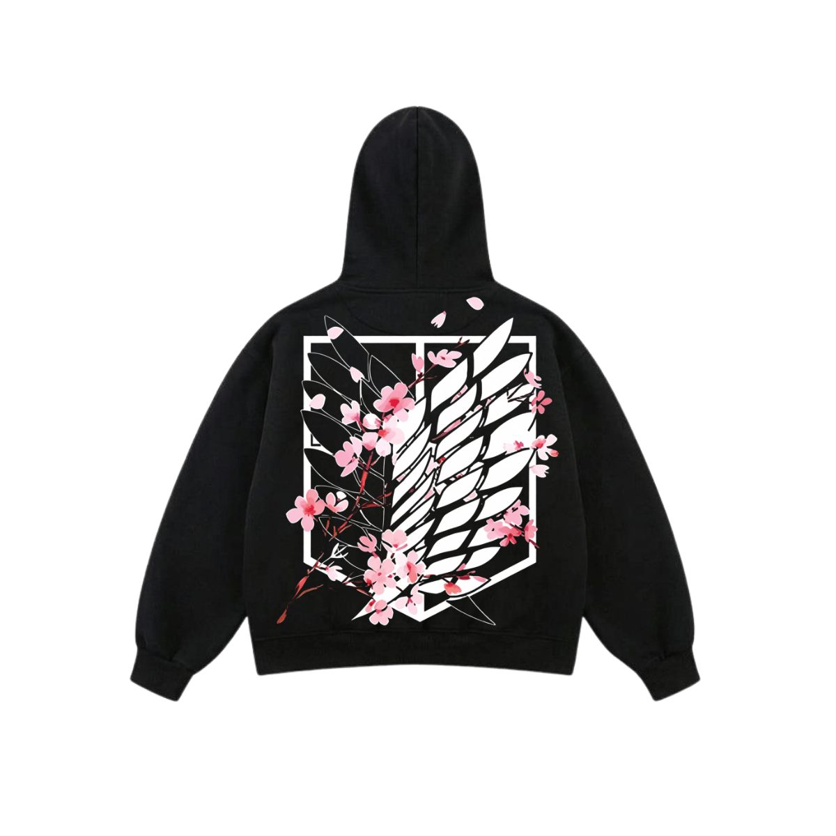 Wings in Bloom Hoodie image 2