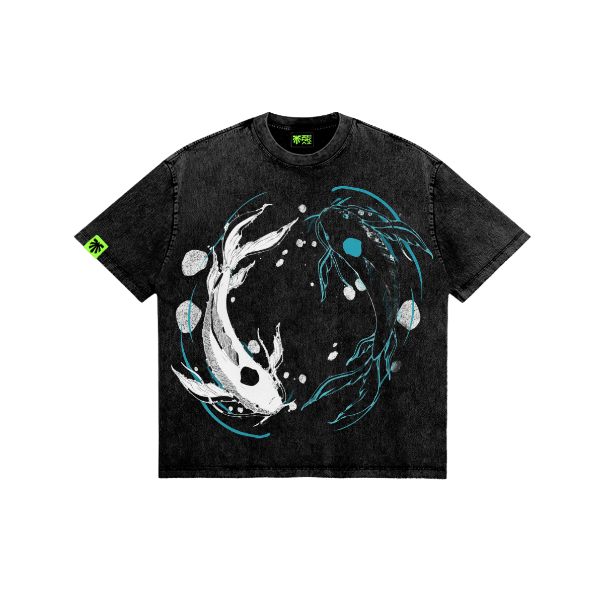 Push and Pull Washed T-Shirt image 1