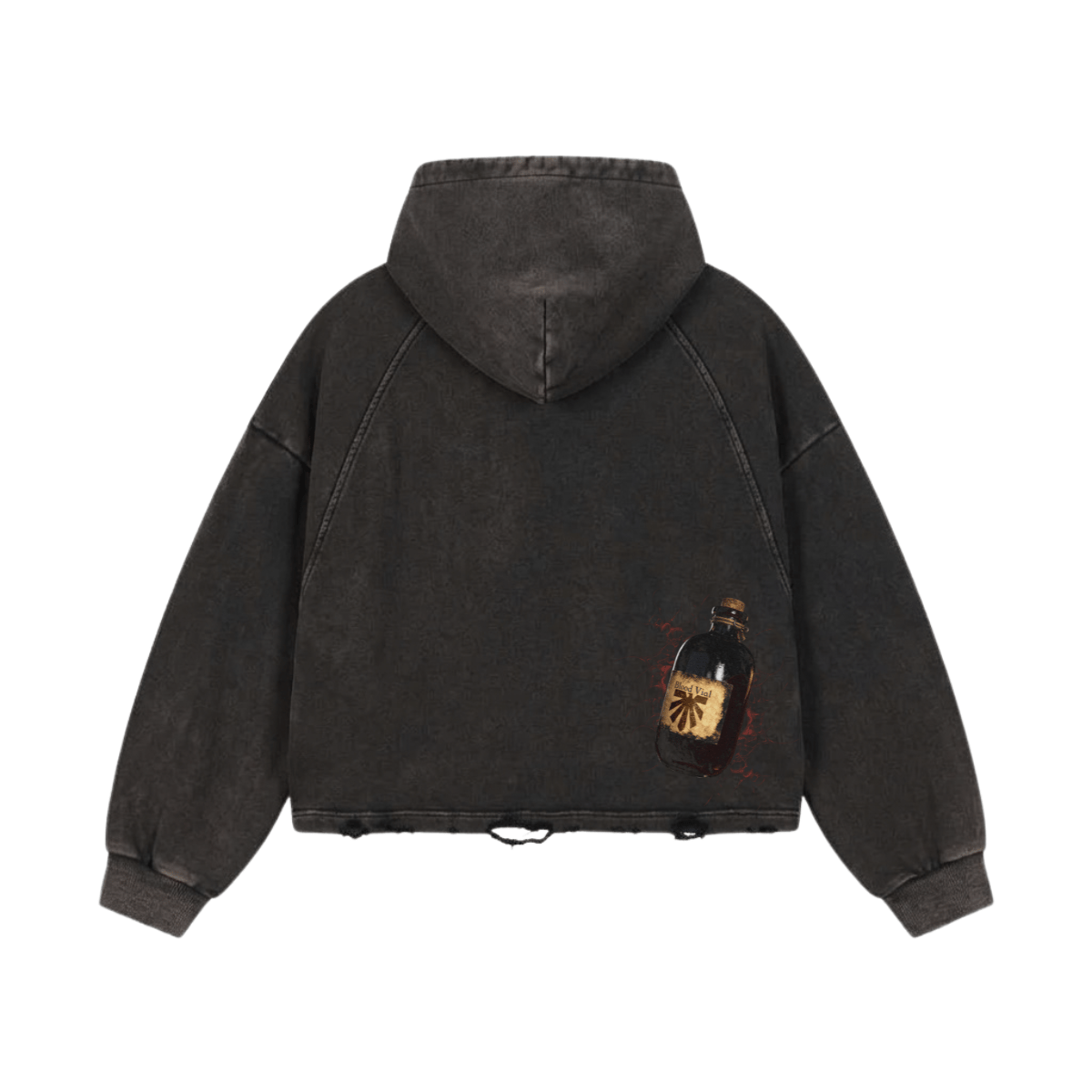 Quiet Vigil Washed Raglan Hoodie image 2