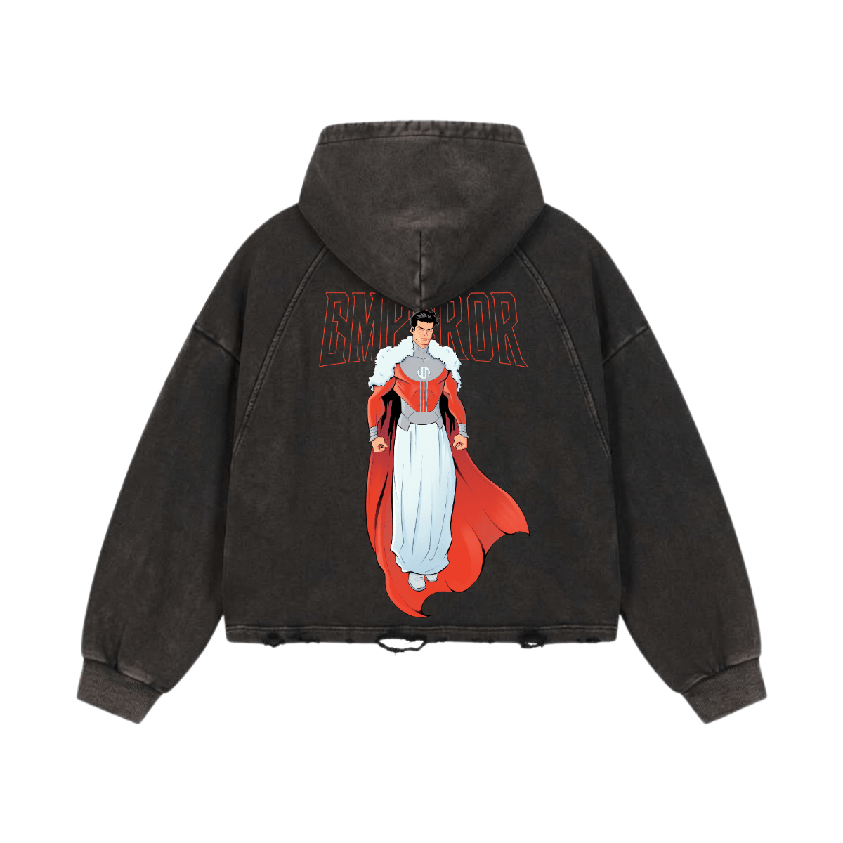Crown Weight Washed Raglan Hoodie image 2