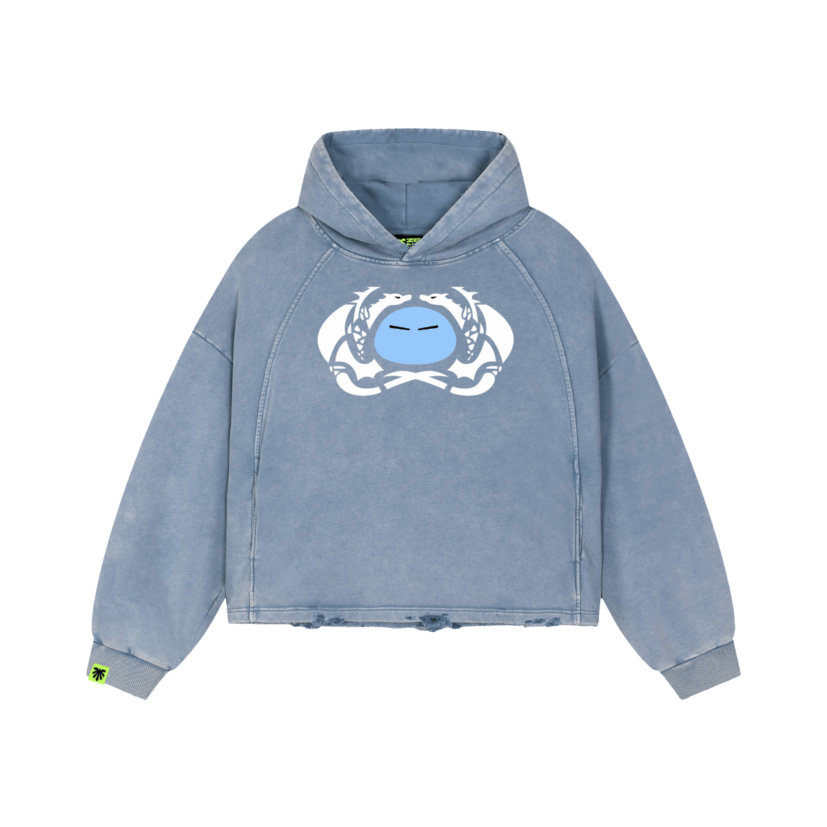 Wing Spread Washed Raglan Hoodie image 1