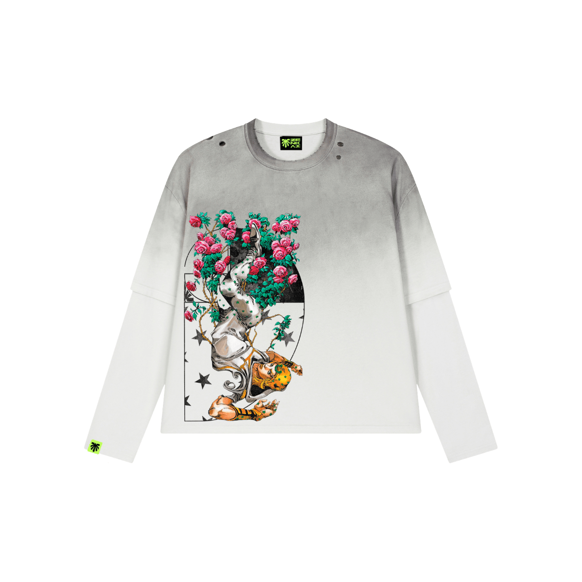 Feather Crown 1 Washed Long Sleeve image 1