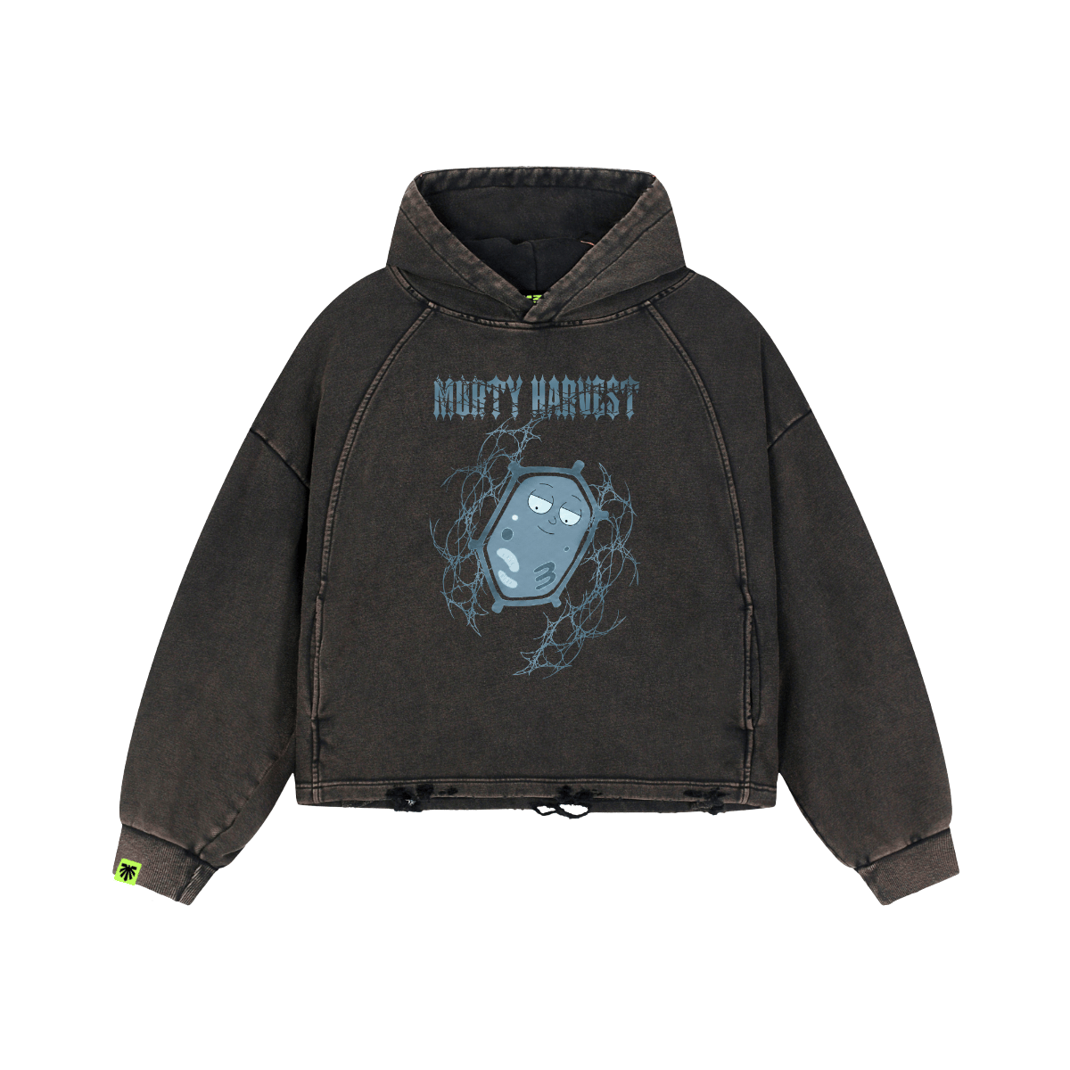 Root Error Washed Raglan Hoodie image 1