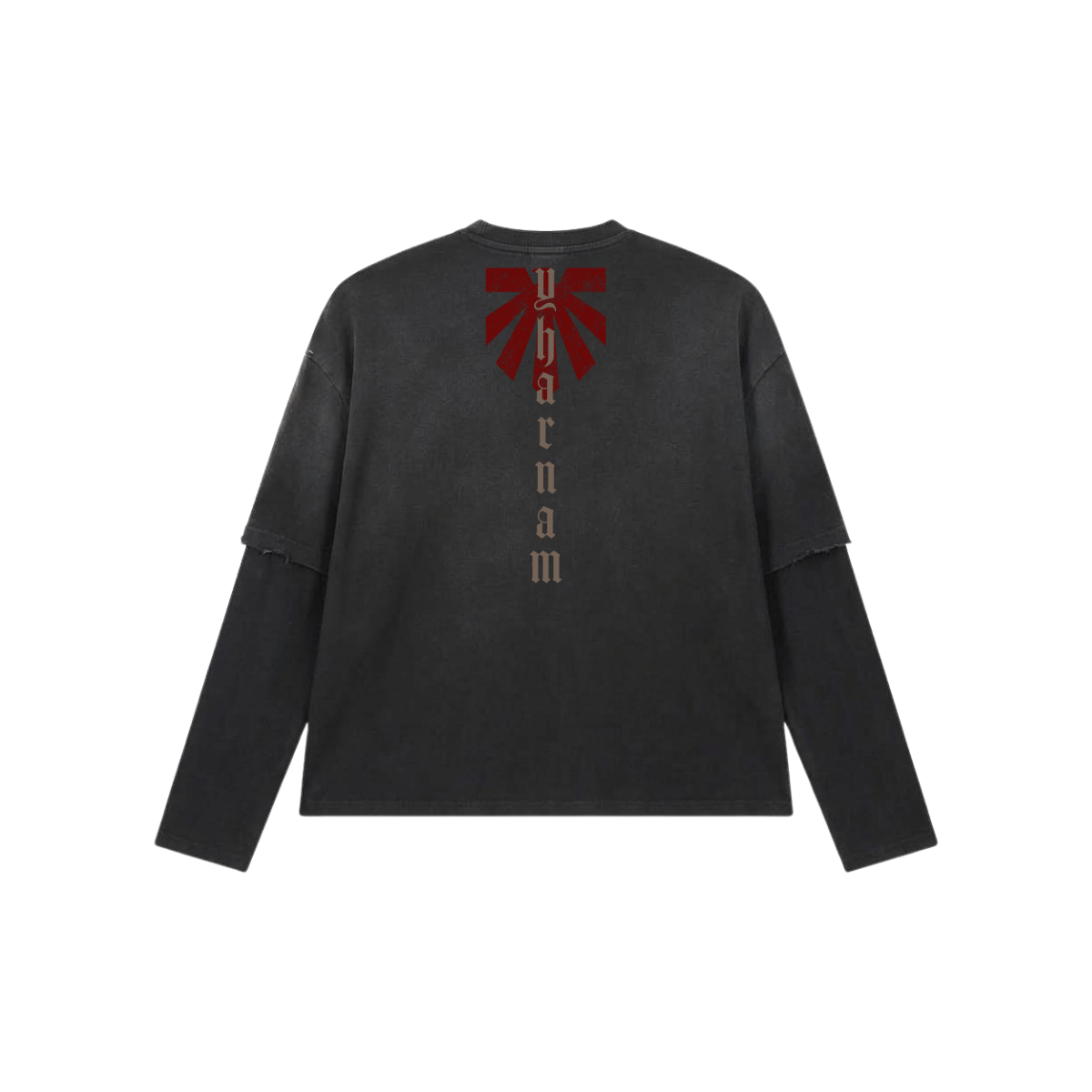 Red Night Washed Long Sleeve image 2
