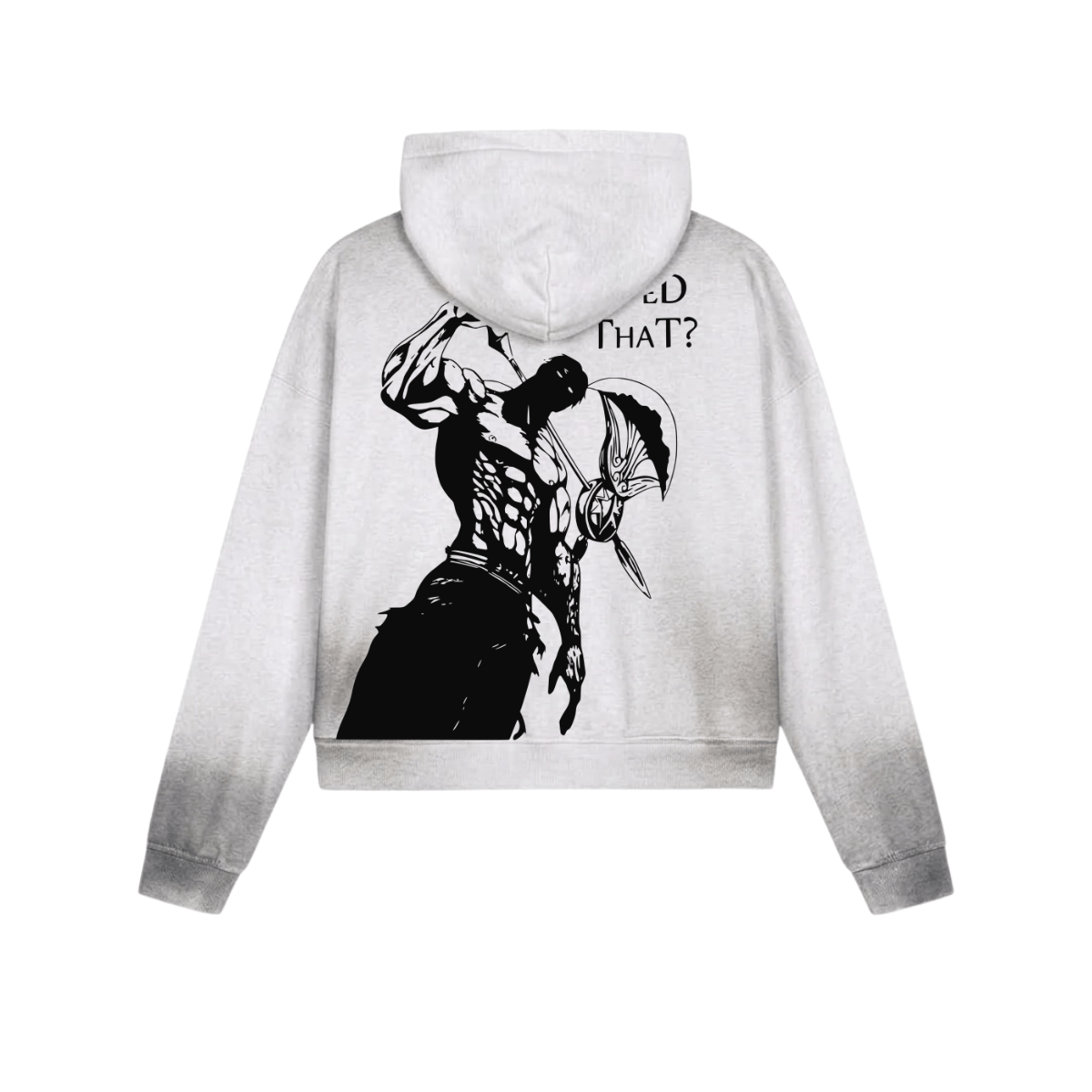 Who Decided Zip Hoodie image 2